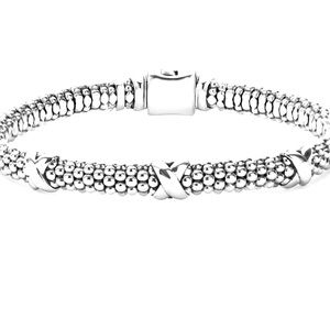 LAGOS Three Station X Caviar Bracelet